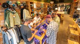 A group attending an Orvis 101 class at Fishwest